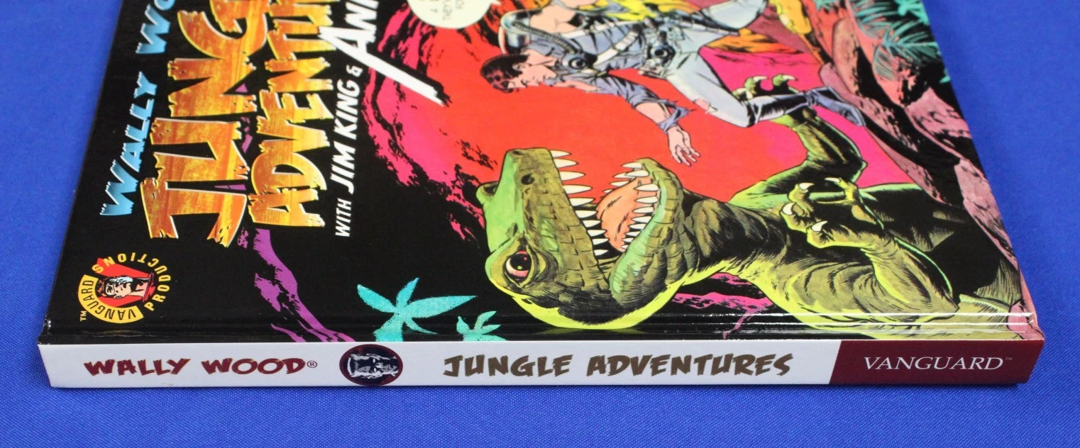 Wally Wood Jungle Adventures With Jim King & Animan HC & Deluxe Slipcase Edition