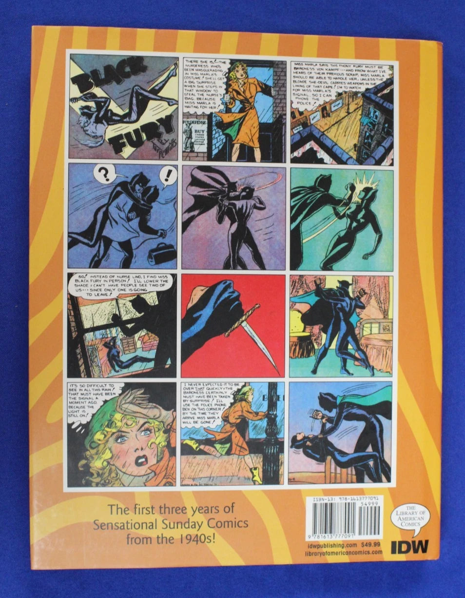 Miss Fury Sensational Sundays Volume 2 1941-1944 Hardcover Tarpe Mills IDW 2013