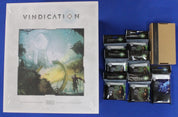 Vindication Archive of The Ancients Board Game Fully Loaded + Sleeves