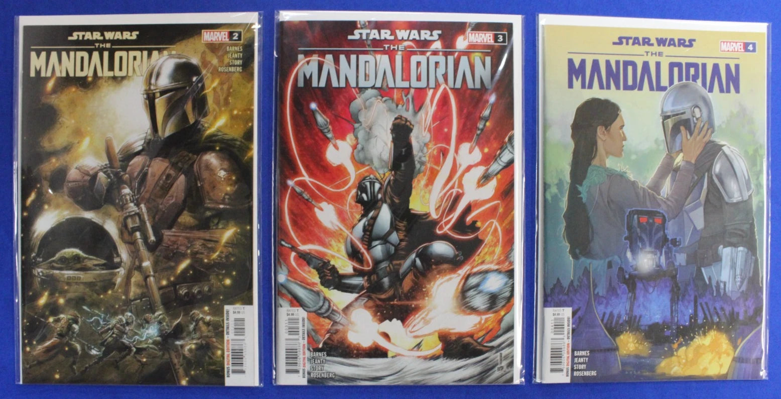 Star Wars: The Mandalorian #1-8 + Season 2 #1-8 Complete Sets VF/NM