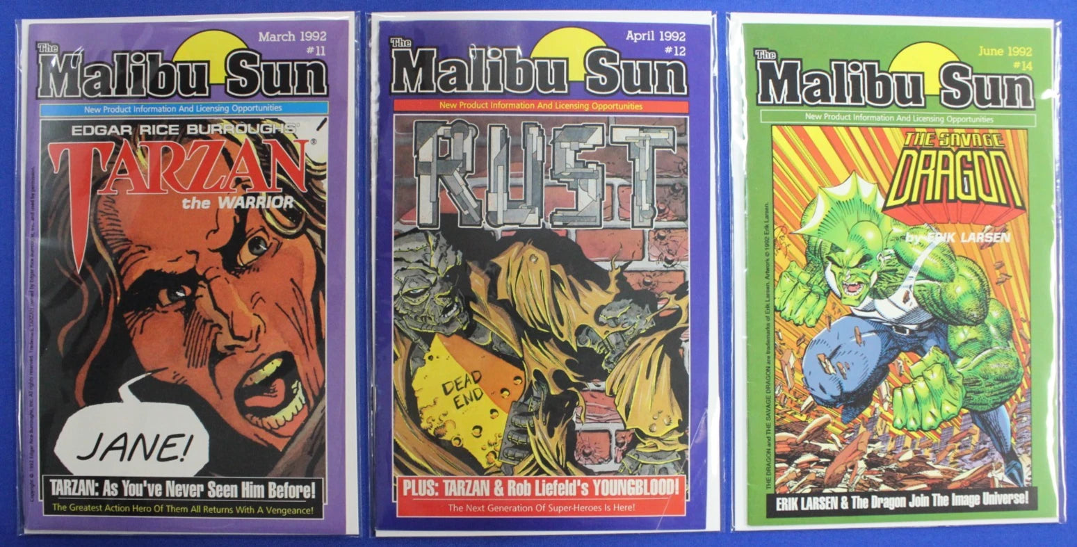 The Malibu Sun Lot of 11 VF