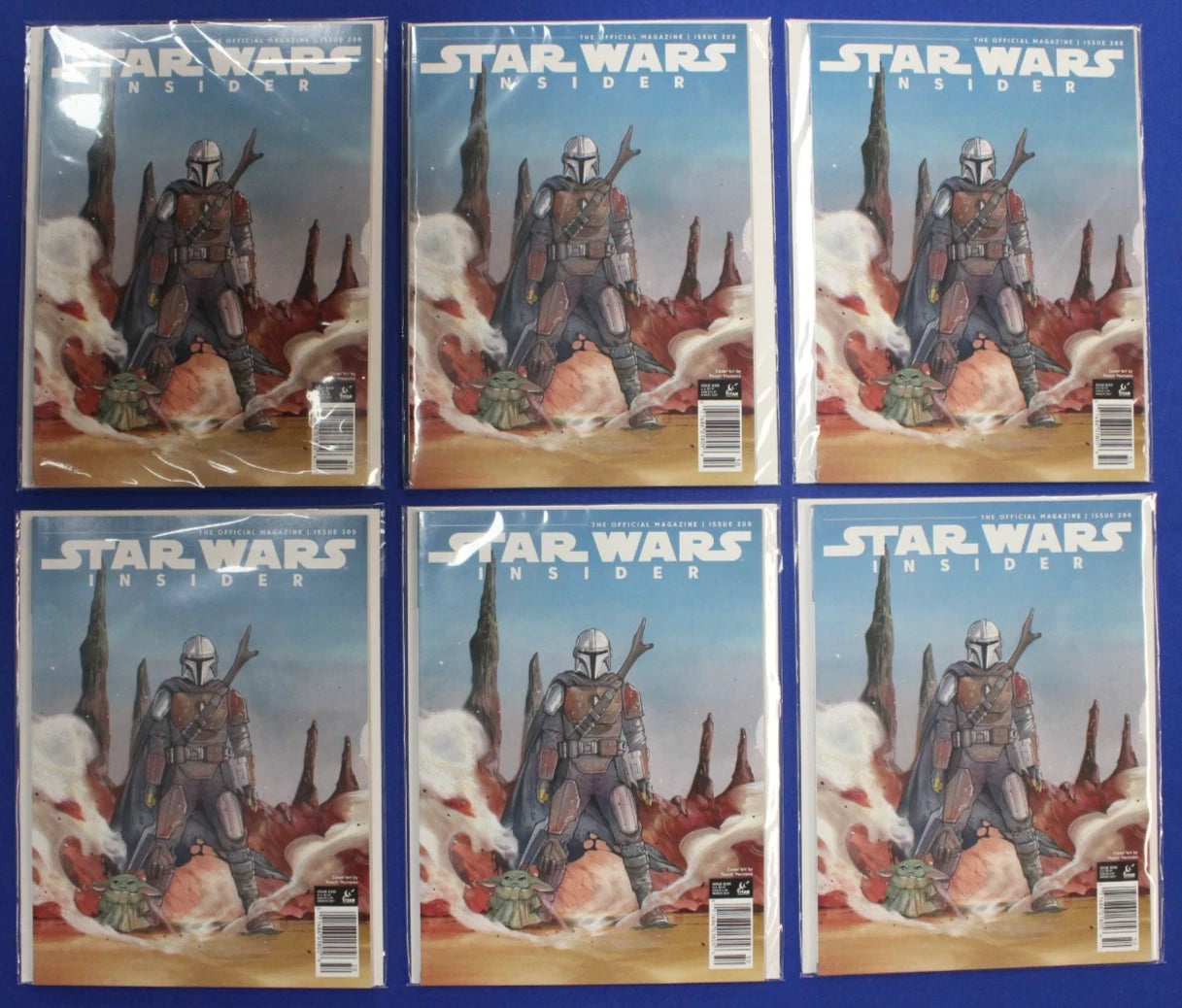 Star Wars Insider #200 Peach Momoko Variant 6 Copies Lot VF/NM