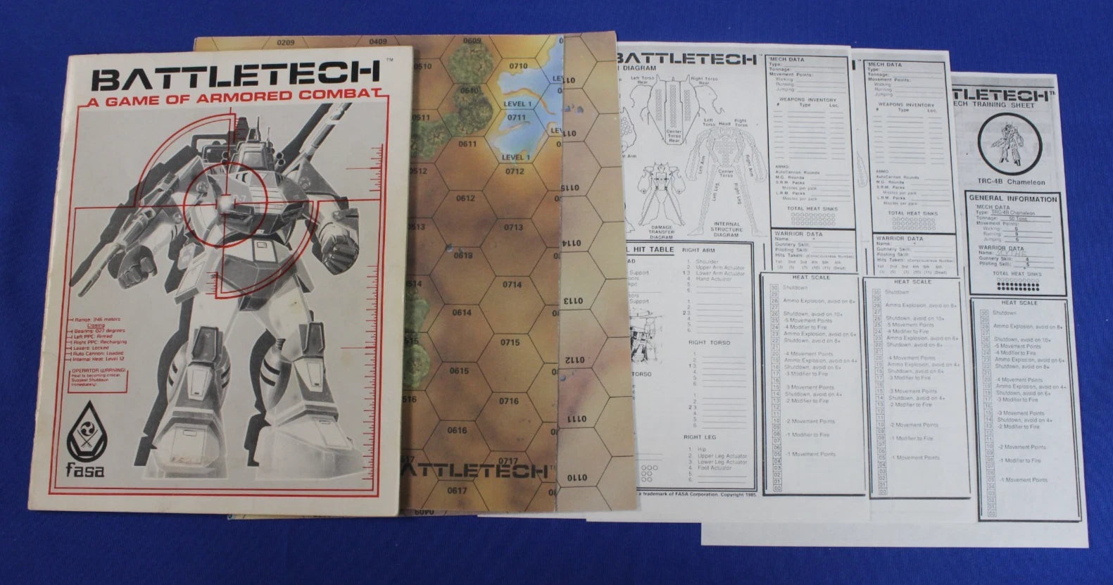 FASA Corporation Battletech Universe Game Expansion Lot of 4 Used Games