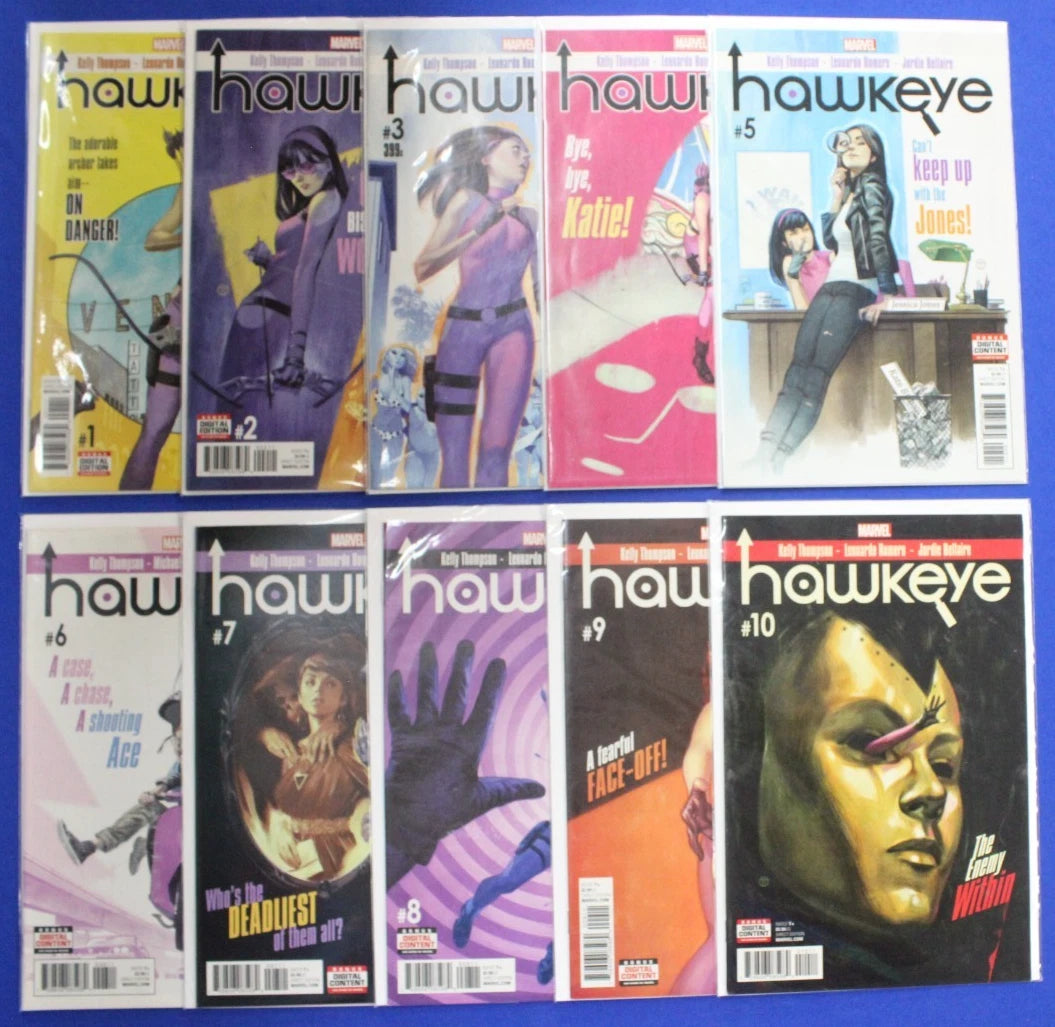 Hawkeye #1-10 VF/NM