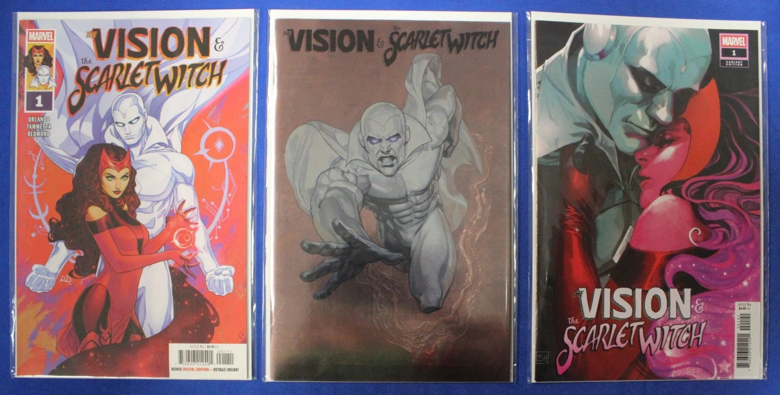 Vision & Scarlet Witch #1-5 Near Complete Set + Variants VF/NM