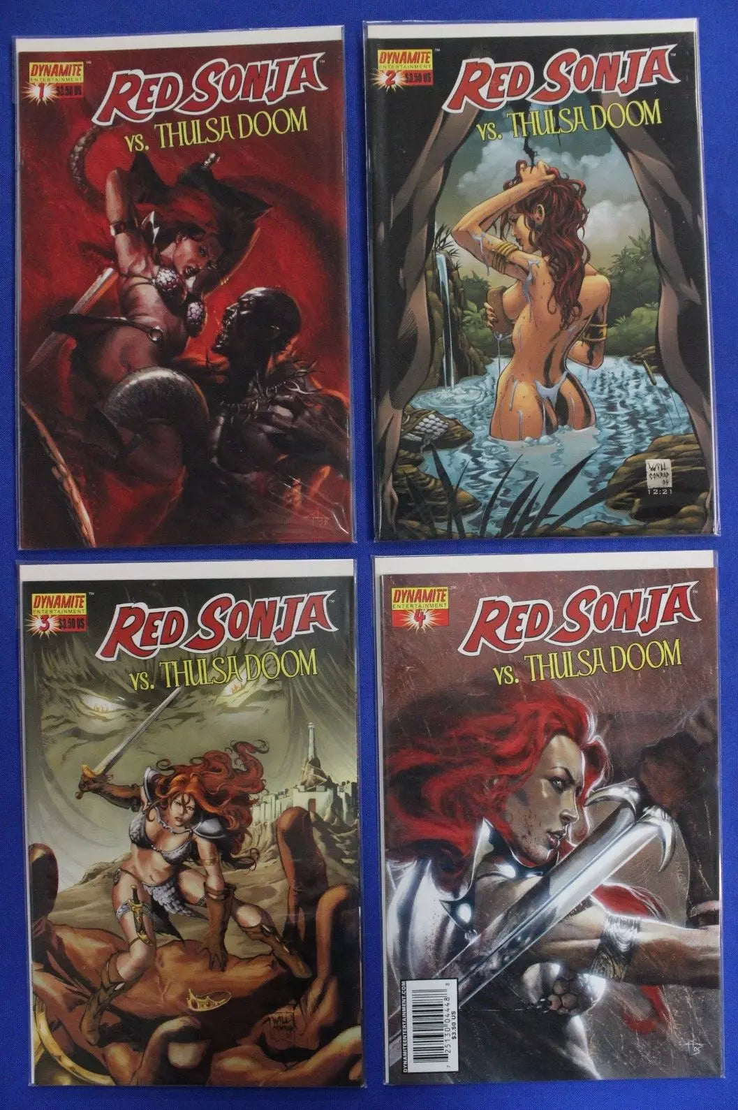 Red Sonja vs. Thulsa Doom #1-4 Complete Set VF/NM