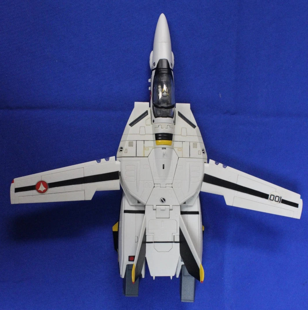 Robotech Transformable Roy Fokker VF-1S Mech + Rick Hunter Vintage Action Figure