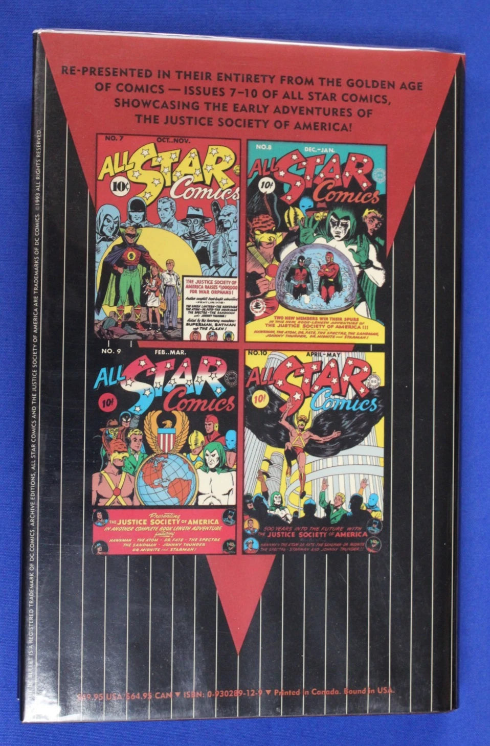 DC Archive Editions All Star Comics Vol 0 & 2 Lot of 2 Hardcover