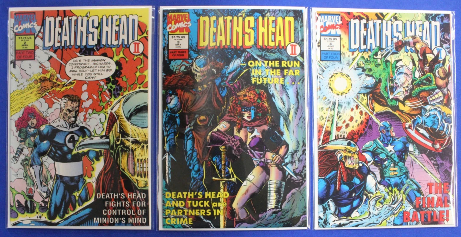 Death's Head Miniseries Lot of 16 VF-VF/NM