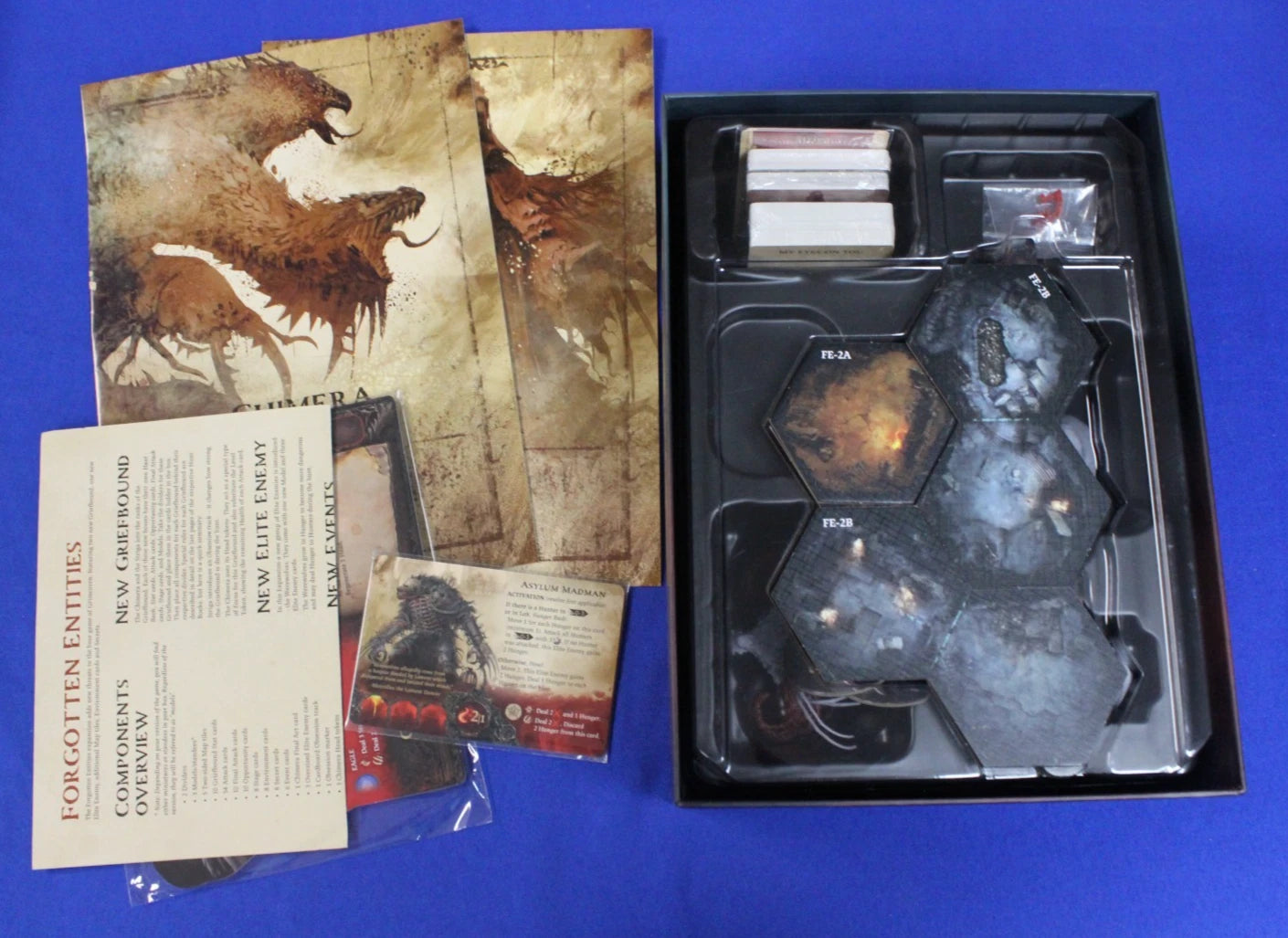 Awaken Realms Grimcoven Near Complete Base Game + Expansions + Upgraded Dice Set