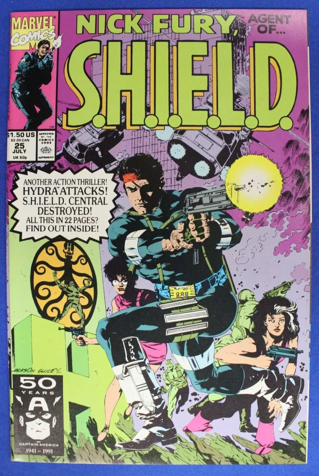 Nick Fury Agent of SHIELD #1-47 Near Complete Set (NO 33) VF