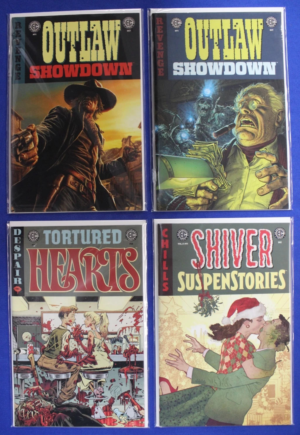 EC One-Shot Lot of 4 VF/NM