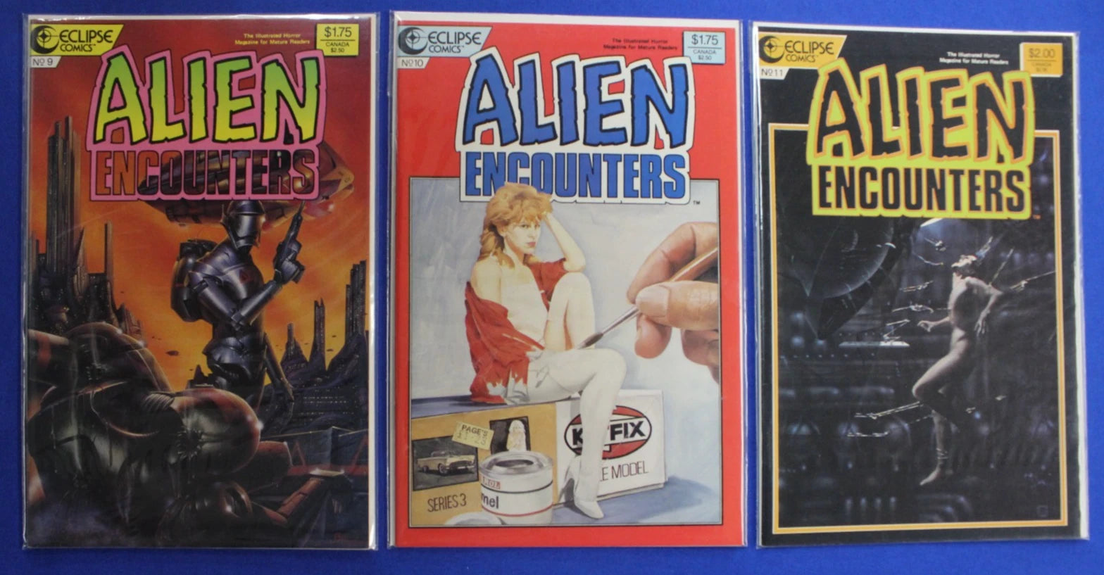 Alien Encounters #2-12 Lot of 11 VF/NM