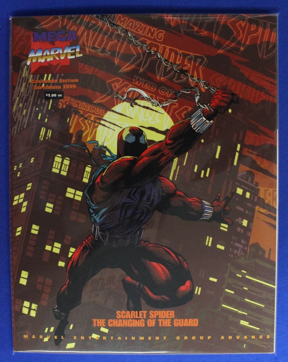 Mega Marvel Catalog Magazine Lot of 6 VF-VF/NM