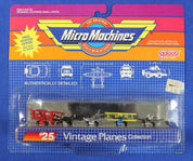 1980s Galoob Lot of 6 Sealed Micro Machines Vehicle Planes Collection No. 6400