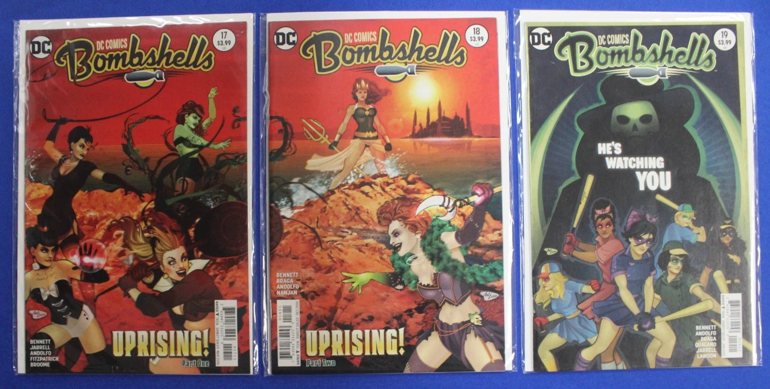 DC Comics Bombshells #1-19 & 21 + Annual Lot of 21 VF/NM