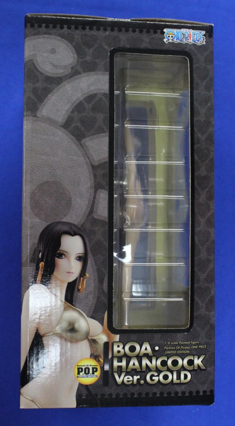 MegaHouse 2011 One Piece Boa Hancock Swimsuit Ver. Gold 1/8 Painted Figure