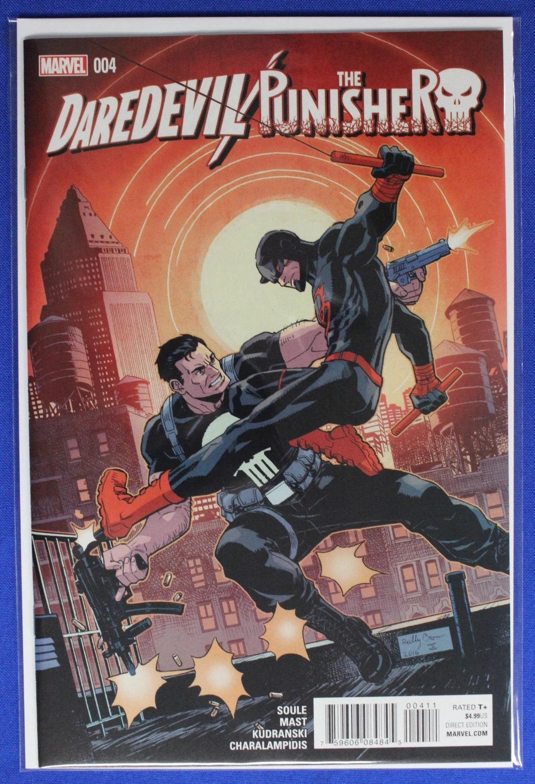 Daredevil Punisher #1-4 Complete Set VF/NM