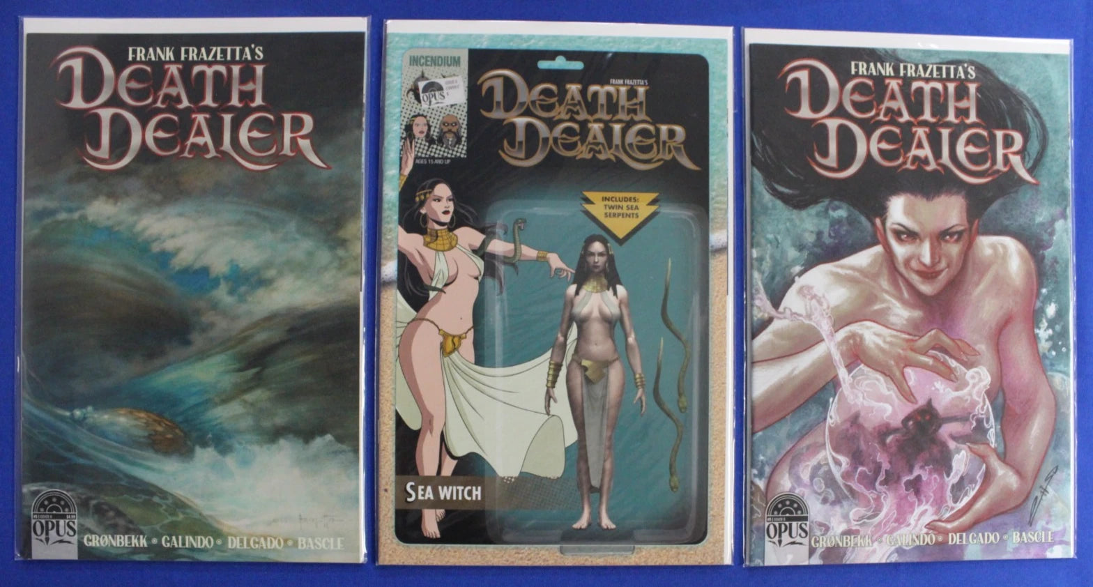 Frank Frazetta's Death Dealer #1-15 + Variants Complete Set Lot of 24 VF/NM