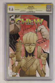 Chew #24 Image Expo Variant CGC SS 9.6 SIGNED x2 John Layman & Rob Guillory