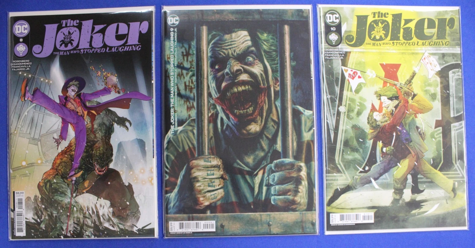 Joker the Man Who Stopped Laughing #1-12 Complete Set Lot of 18 VF/NM