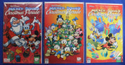 Walt Disney's Mickey and Donald Christmas Parade #1 3 4 Lot of 3 VF/NM