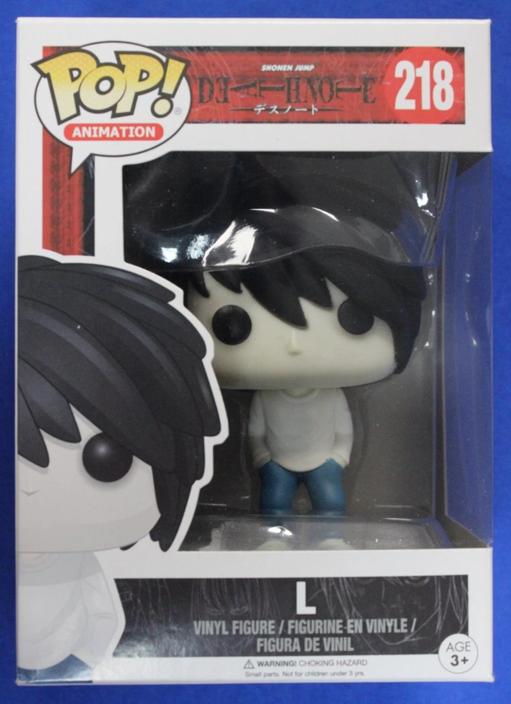 Funko POP! Death Note #216 Light #217 Ryuk #218 L Lot of 3