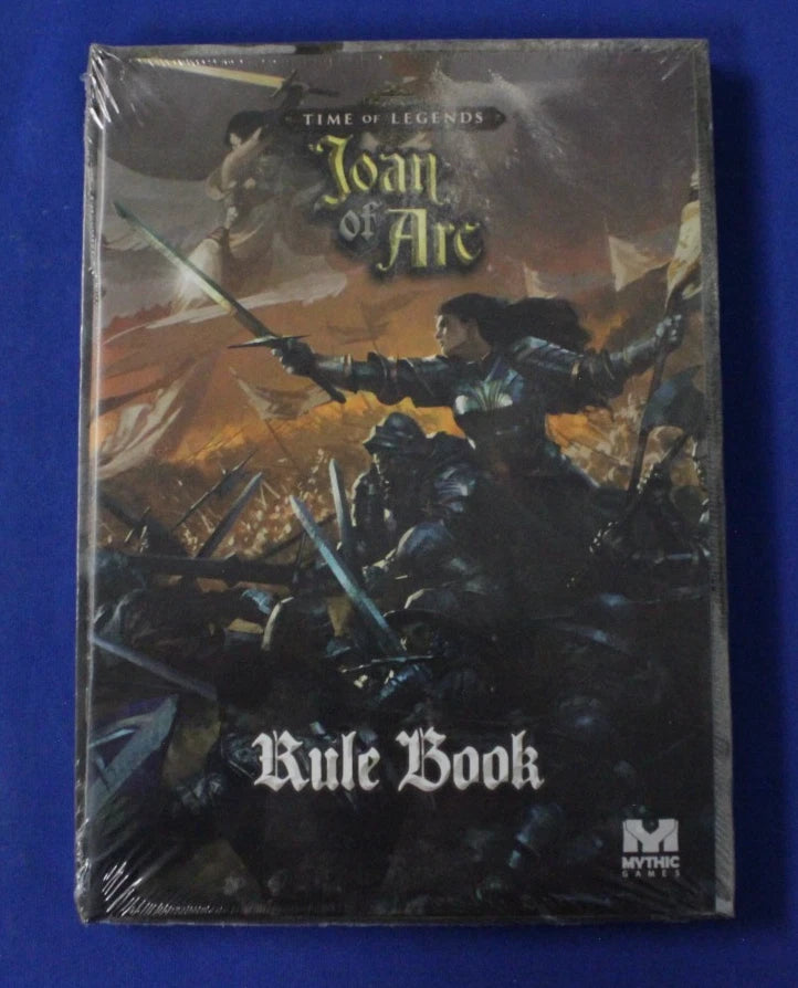 Mythic Time of Legends Joan of Arc Kickstarter Board Game + Expansions Lot