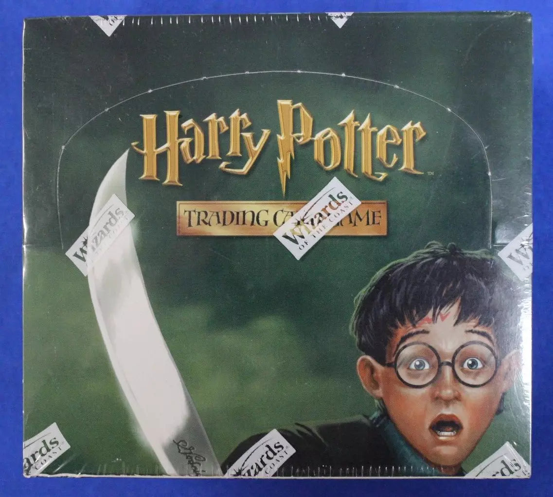 Harry Potter TCG Chamber of Secrets Booster Box WOTC Sealed Infinity Flux Harry Potter TCG Chamber of Secrets Booster Box WOTC Sealed Infinity Flux