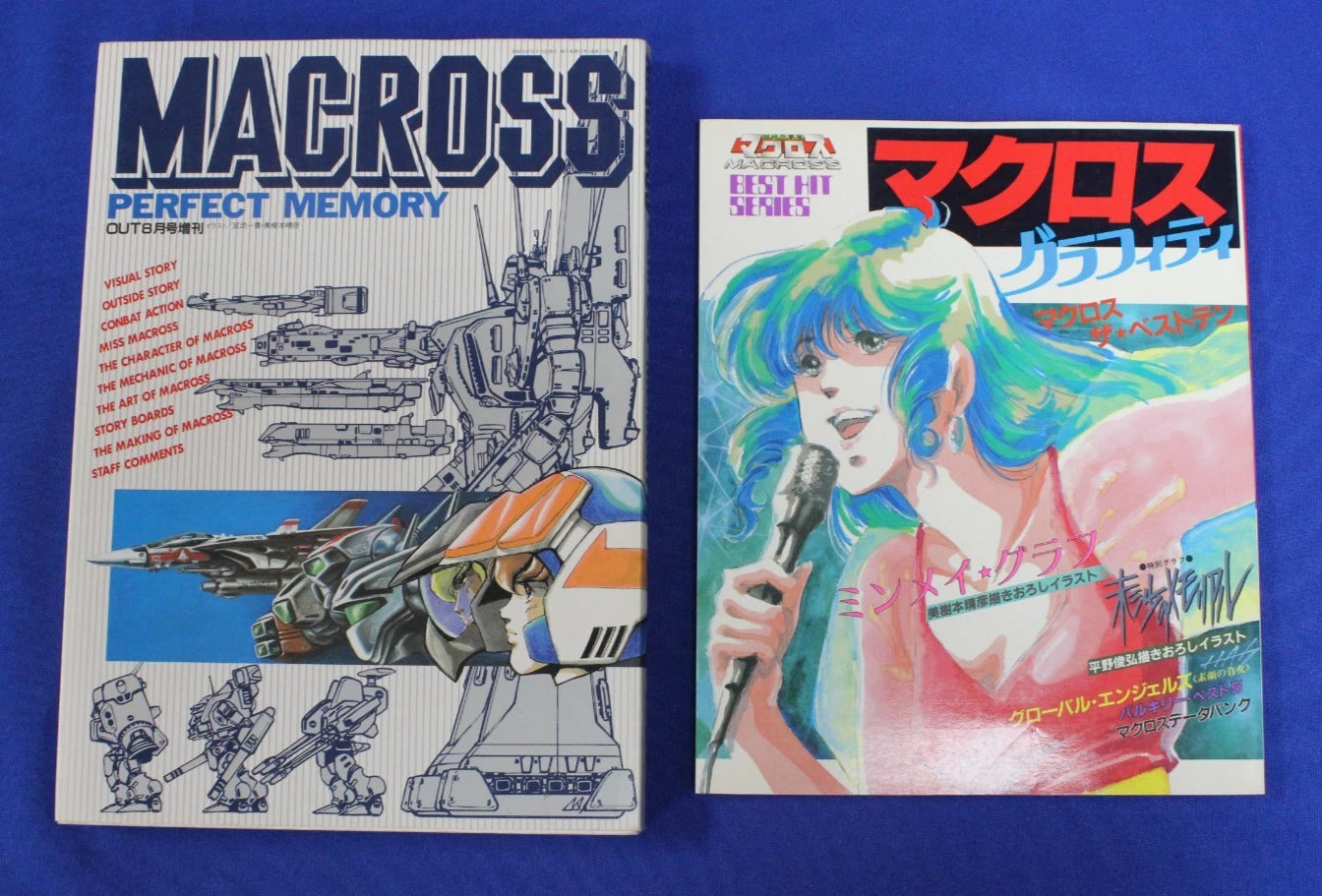 Macross Perfect Memory and Graffiti 1983 Paperback Art Books