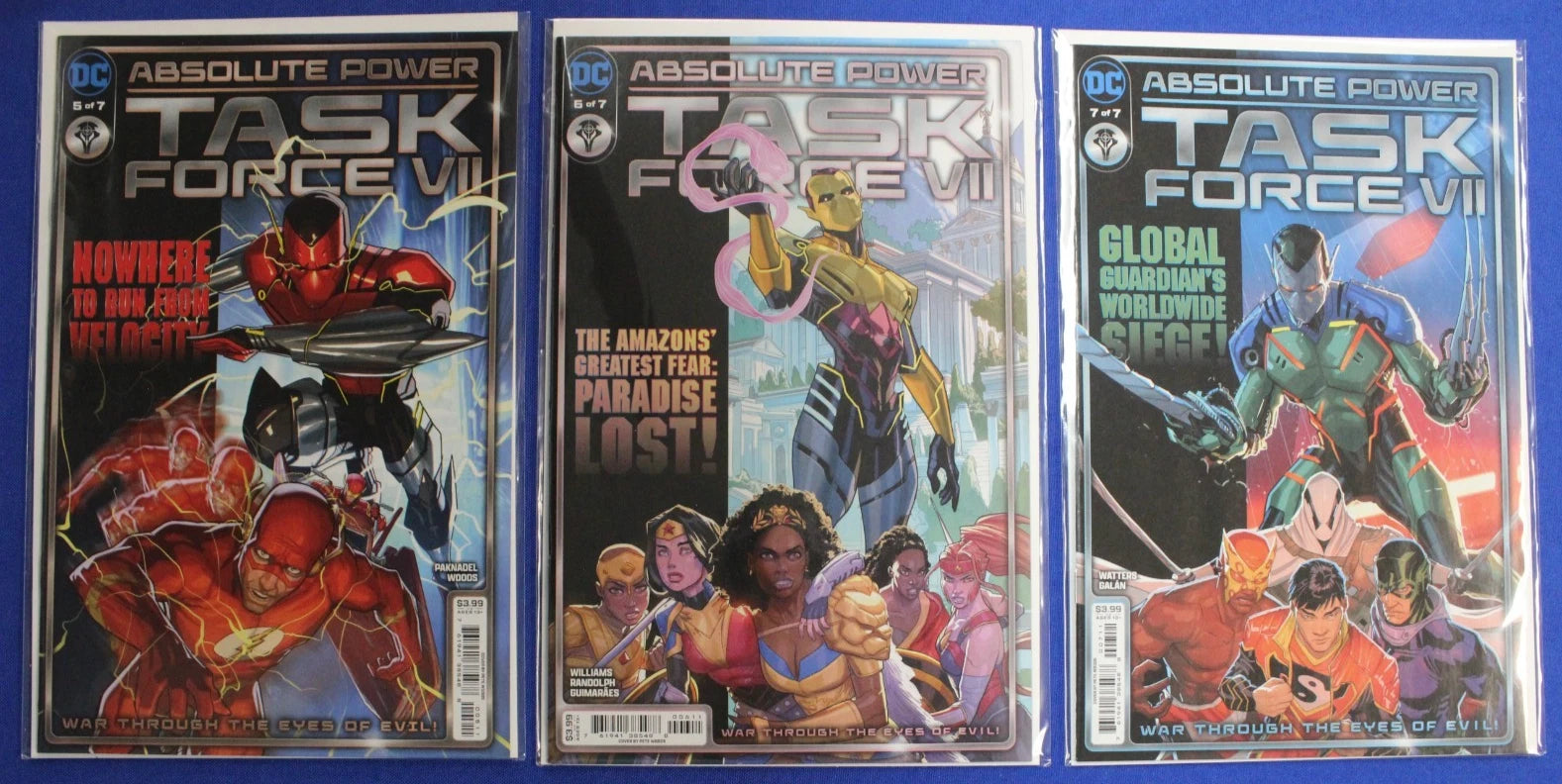 Absolute Power #1-4 + Task Force VII #1-7 & Extras Lot of 18 VF-VF/NM
