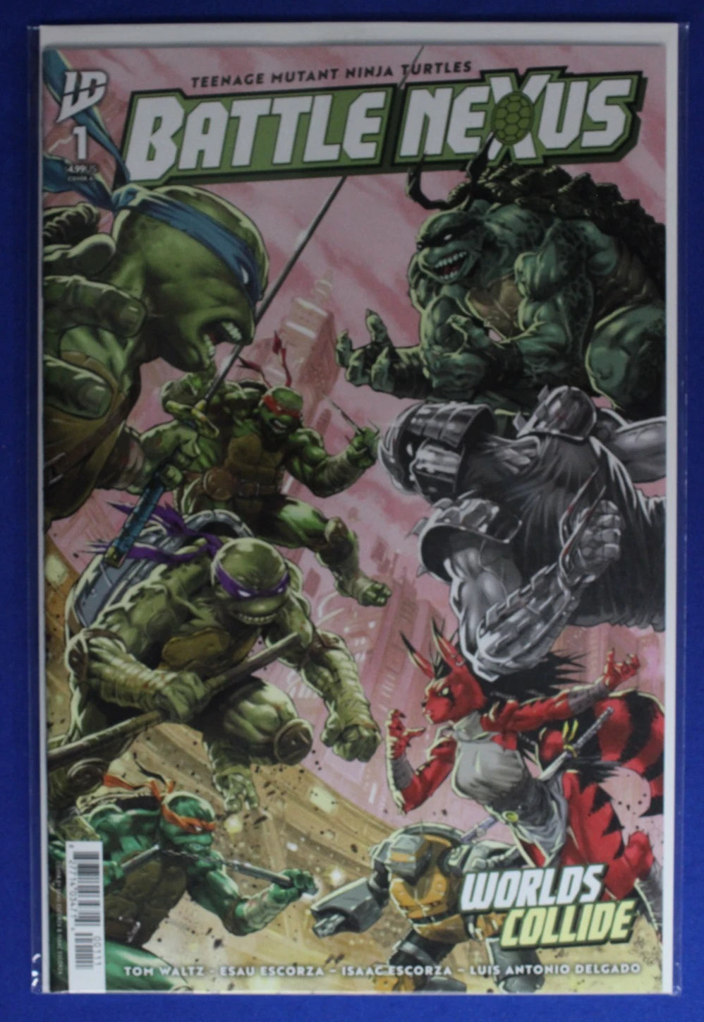 TMNT Battle Nexus #1-5 Complete Set + Variants Lot of 7 VF/NM