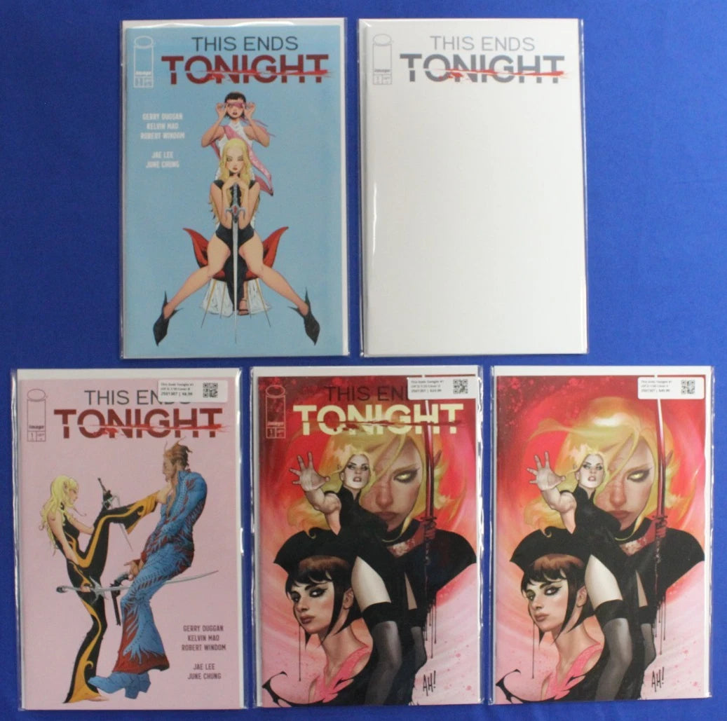 This Ends Tonight #1 Ratio Variant Bundle VF/NM