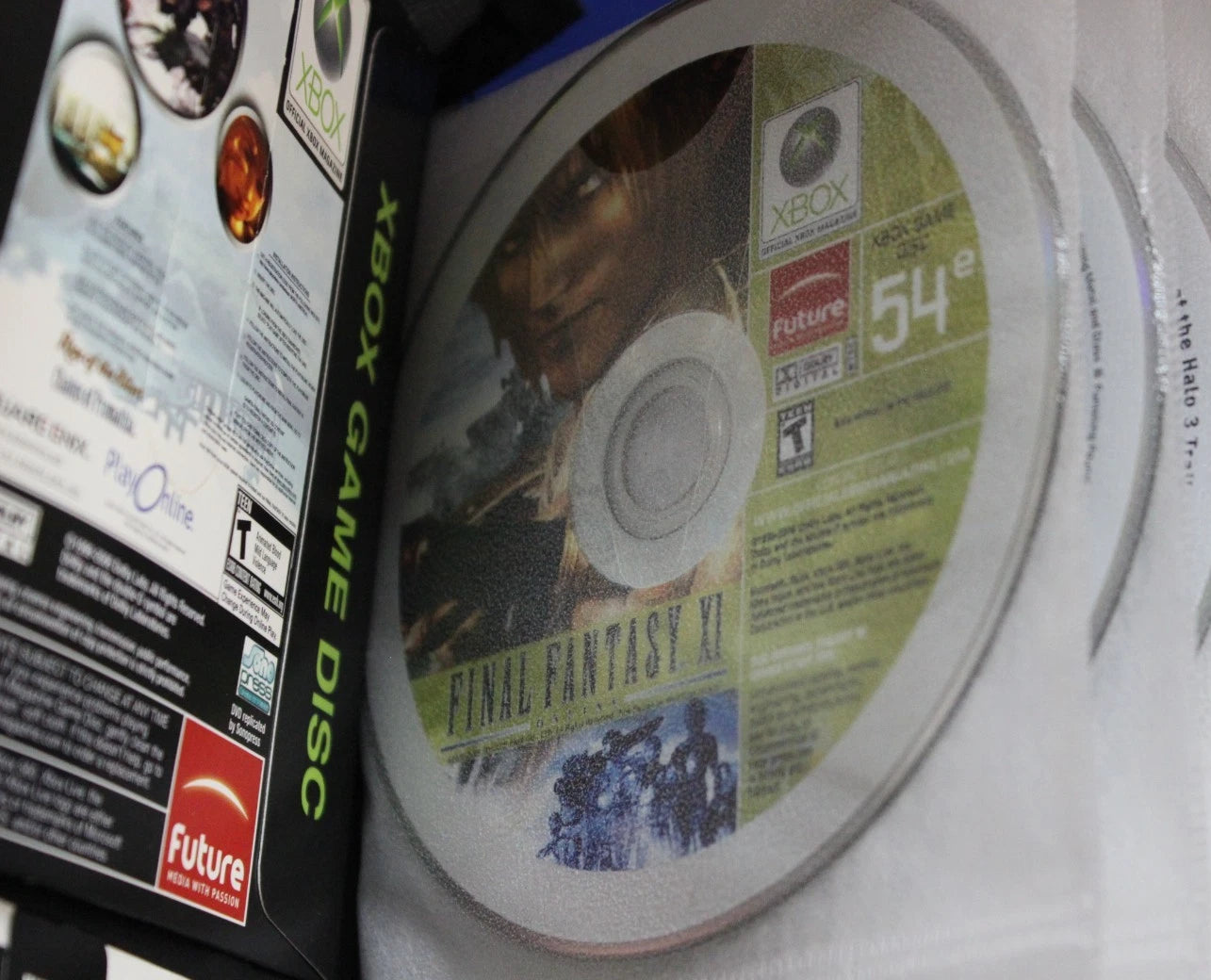 Official Xbox Magazine Demo Discs Lot + Sleeves #54-#114 with Disc Binder