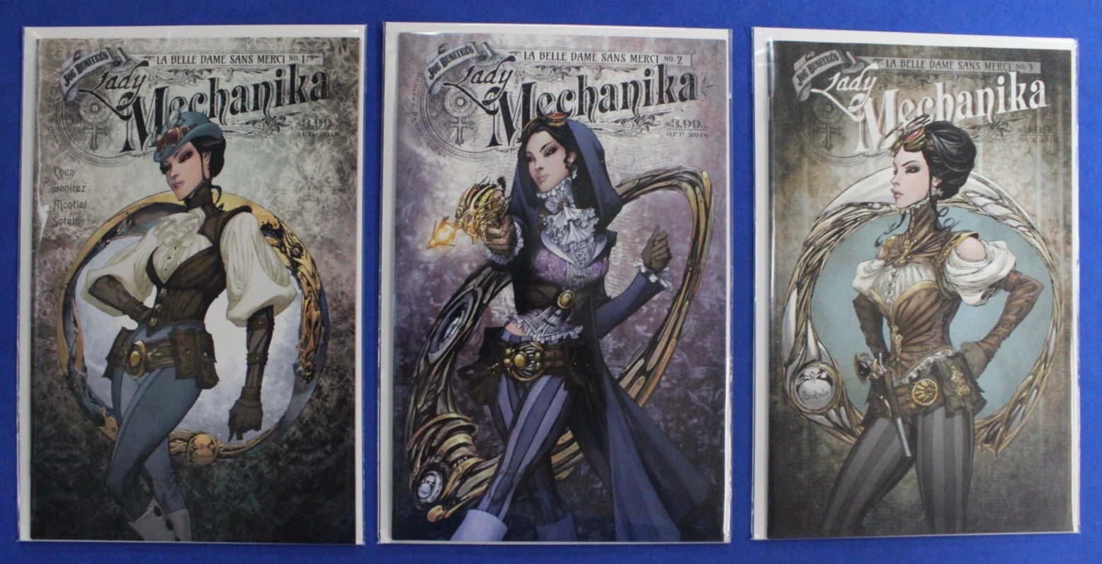 Lady Mechanika 4 Complete Sets + 2 Near Complete & Extras VF/NM
