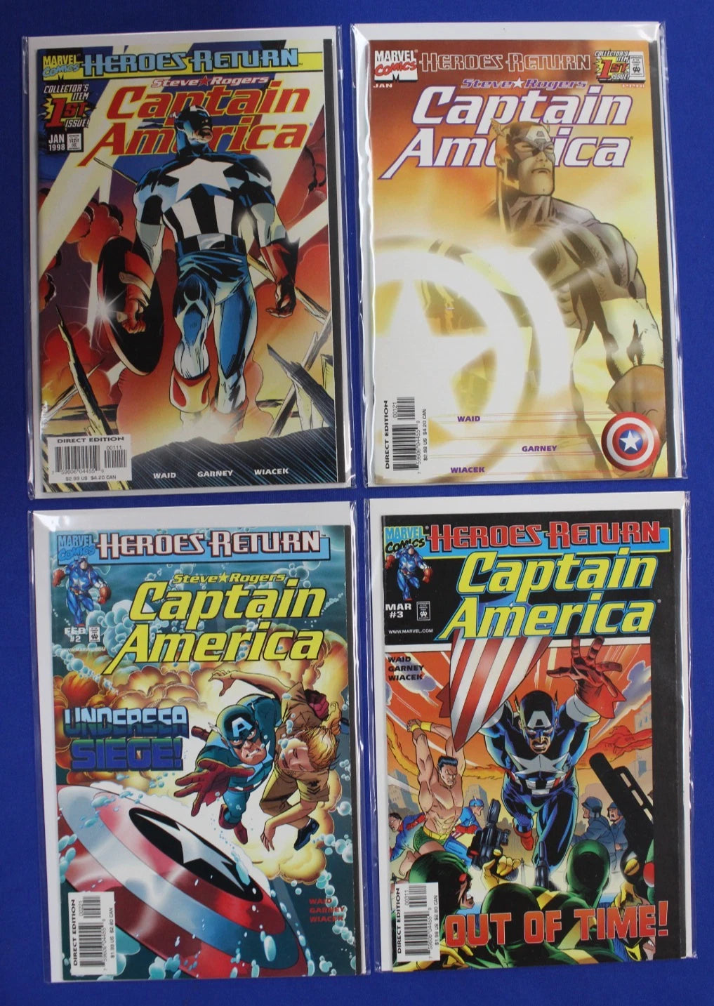 Captain America #1-13 Complete Set + Extras Lot of 17 VF-VF/NM