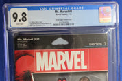 Ms. Marvel #1 Action Figure Variant CGC 9.8