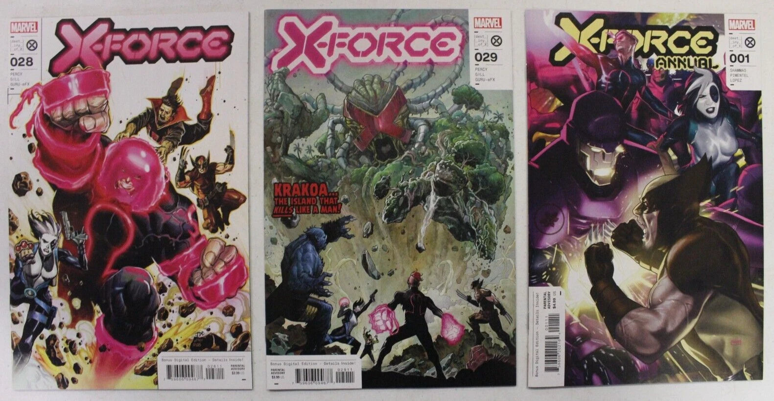 X-Force #1-29 + Annual Run (of 1-50 2020 Series) Lot of 30