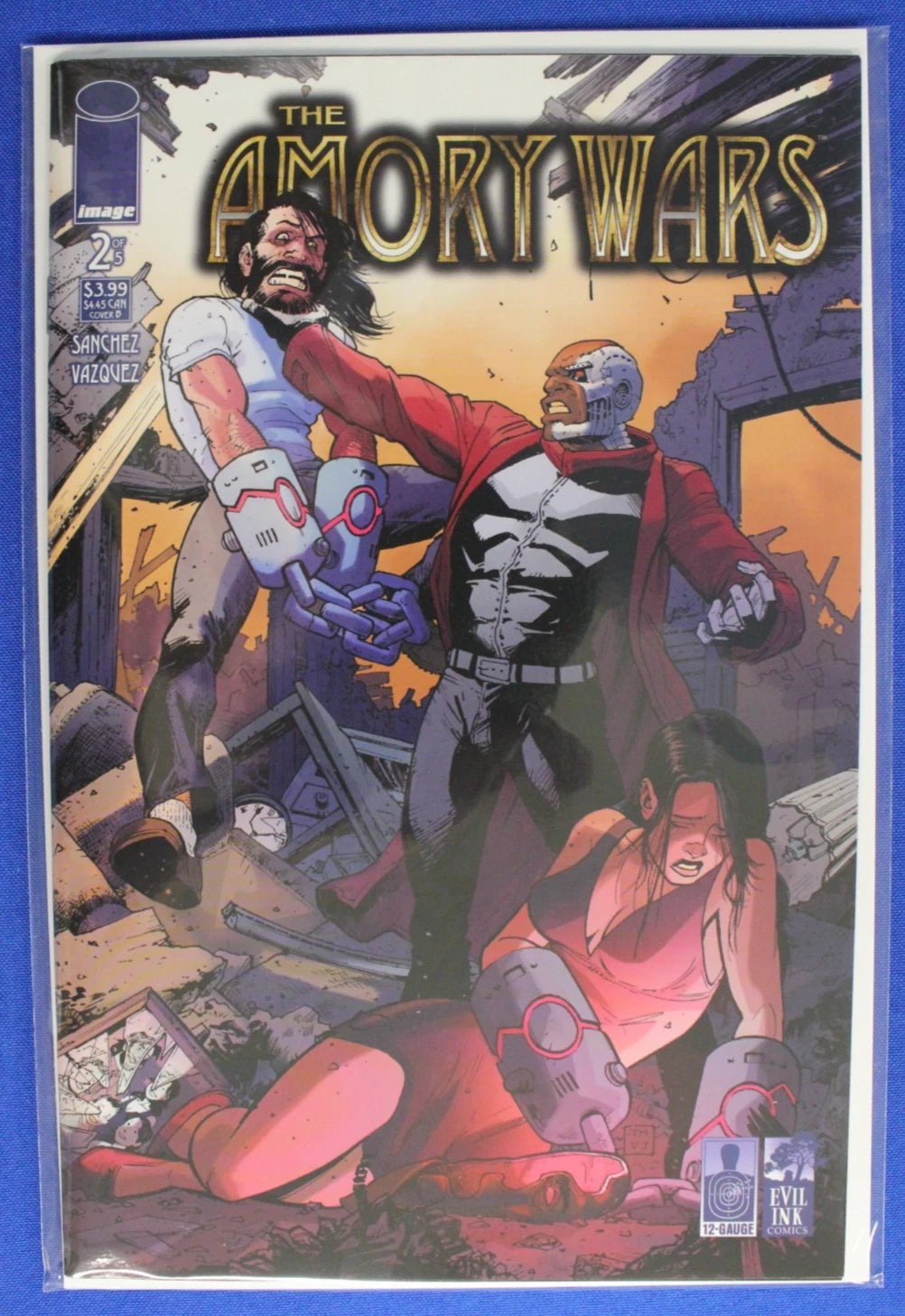 The Amory Wars #1-5 + #1 Cover B Signed by Claudio Sanchez