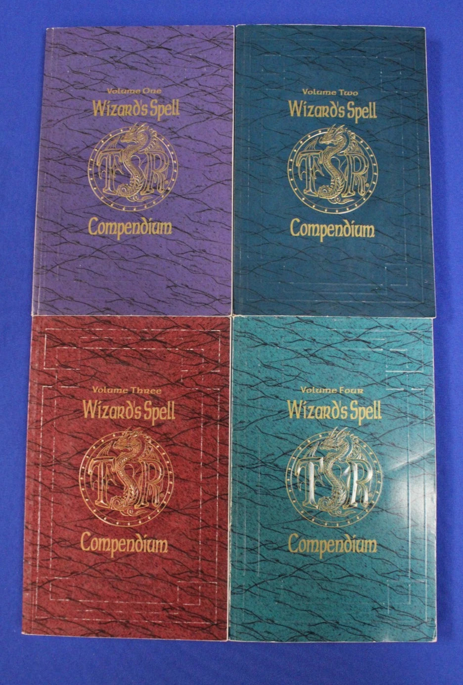 Advanced Dungeons & Dragons Wizard's Spell Compendium Vols 1-4 1st Ed.