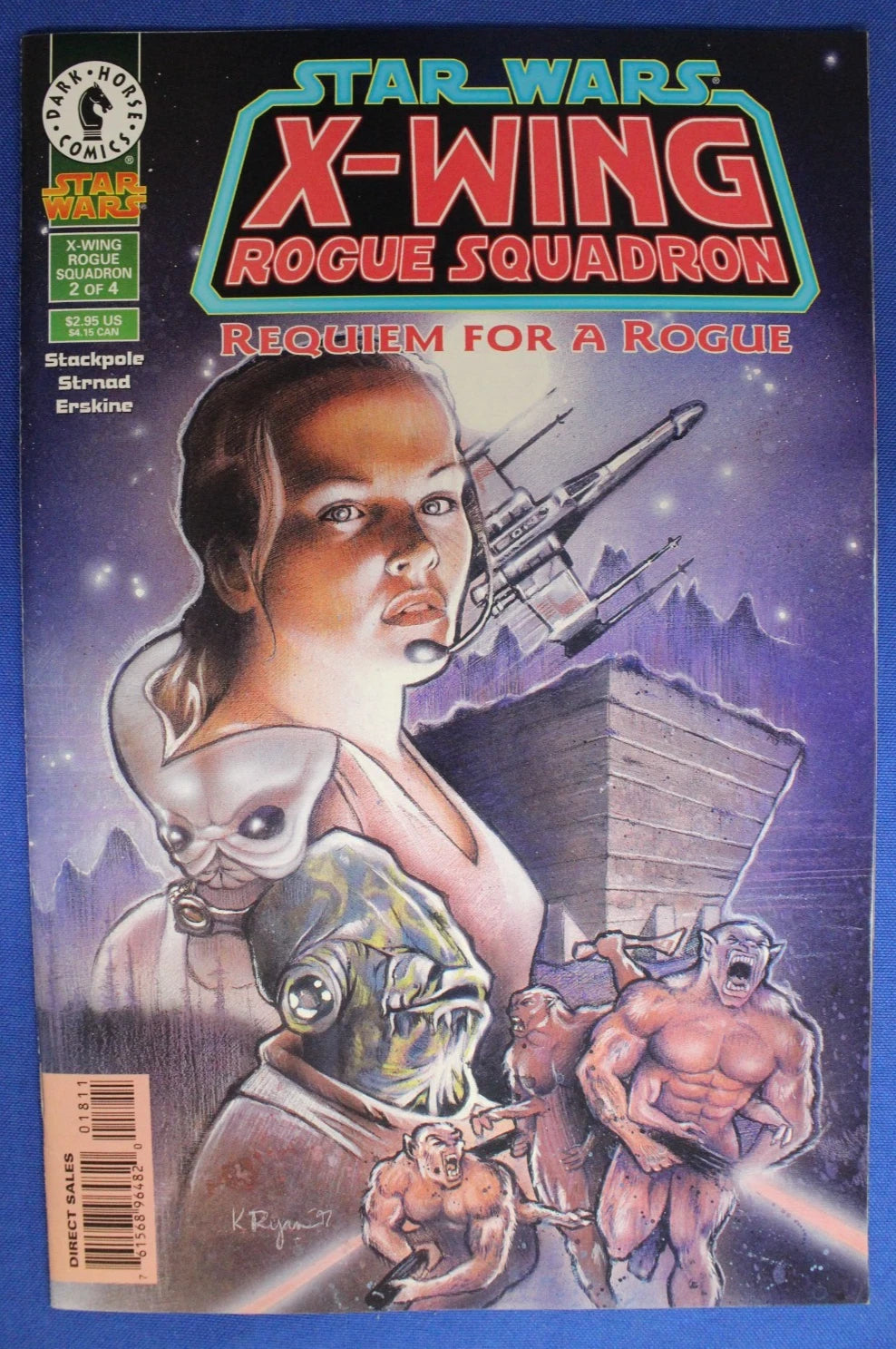 Star Wars X-Wing Rogue Squadron #17-20, 25, & Handbook VF/NM