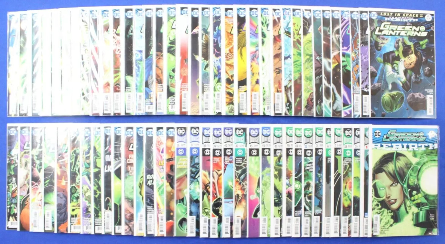 Green Lanterns #1-57 Extras Near Complete Lot of 69 VF/NM
