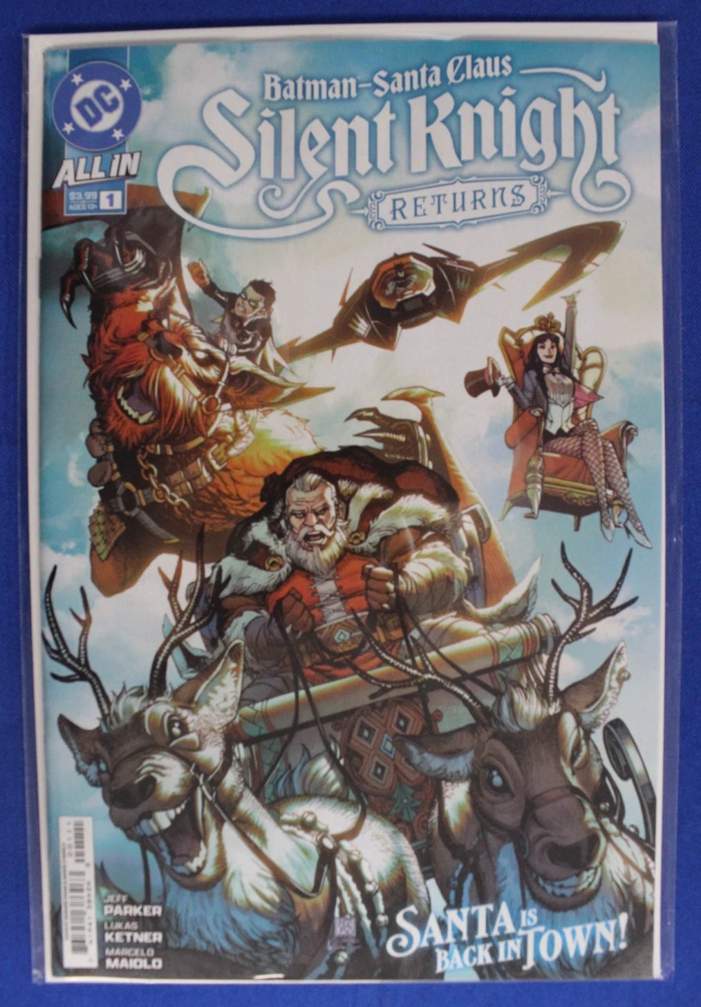 Batman Santa Claus Silent Knight Returns #1-5 Complete Set VF/NM