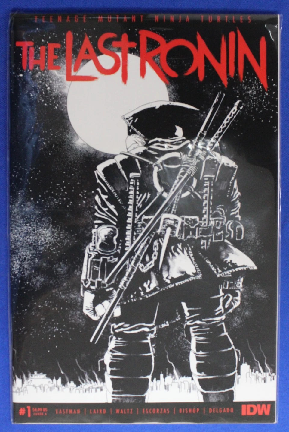 TMNT The Last Ronin #1-5 Reissue B&W Variants Complete Set VF/NM