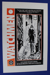 DC 1988 Watchmen Art Portfolio American & French Covers + Promotional Posters
