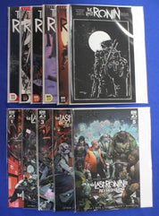 TMNT The Last Ronin #1-5 + Design Archive + Re-Evolution #1-5 Complete Set VF/NM