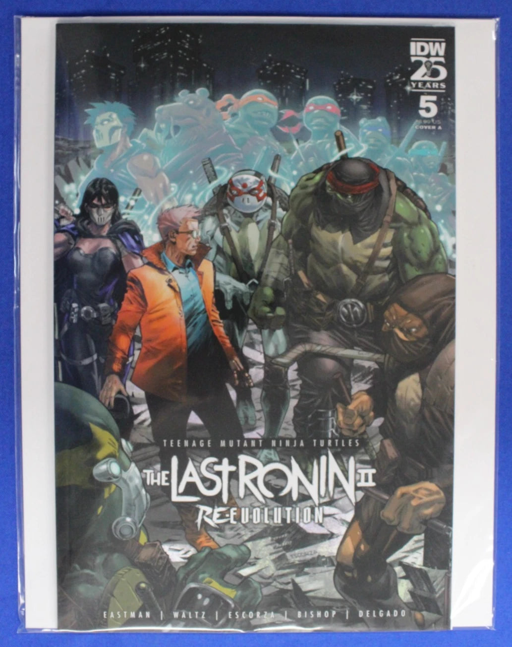TMNT Last Ronin II Re-Evolution #1-5 Complete Set + #1 B Cover VF/NM