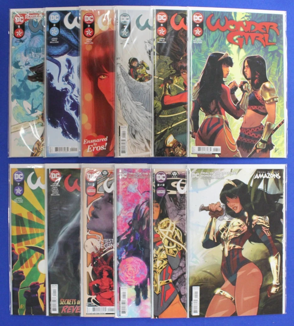 Wonder Girl #1-7 Annual + Trial of Amazons #1-2 Complete Sets Lot of 12 VF/NM