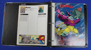 Who's Who in the DC Universe Lot of 2 Binders of DC Character and Data Sheets