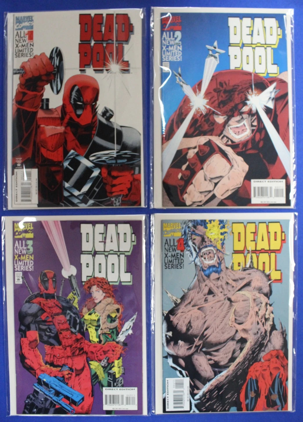 Deadpool #1-4 Complete Set VF-VF/NM